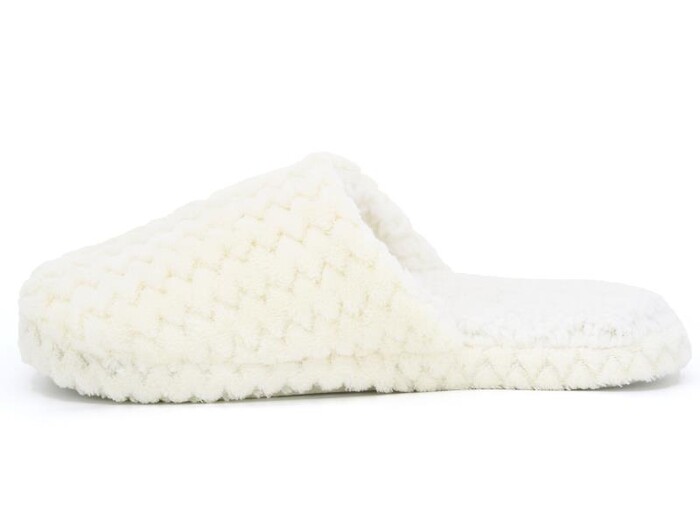 Redplay Zenne Zigzag Ev Terliği Ekru - 2