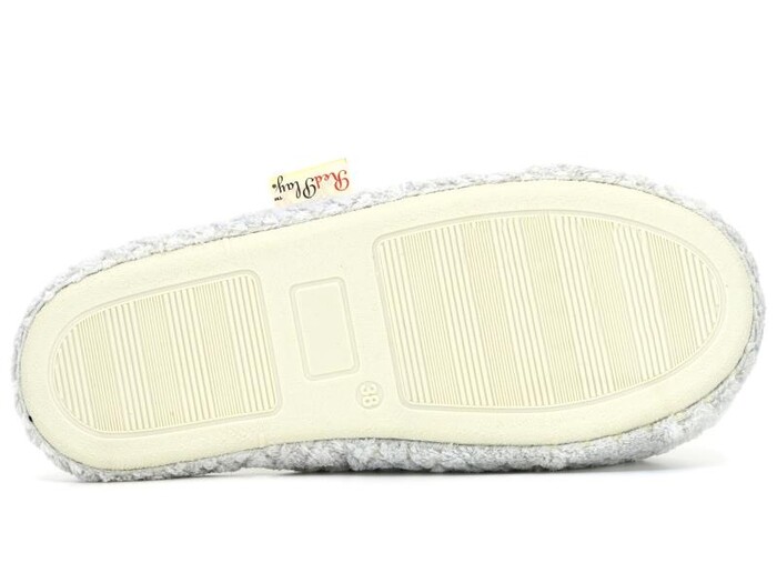 Redplay Zenne Zigzag Ev Terliği Gri - 3