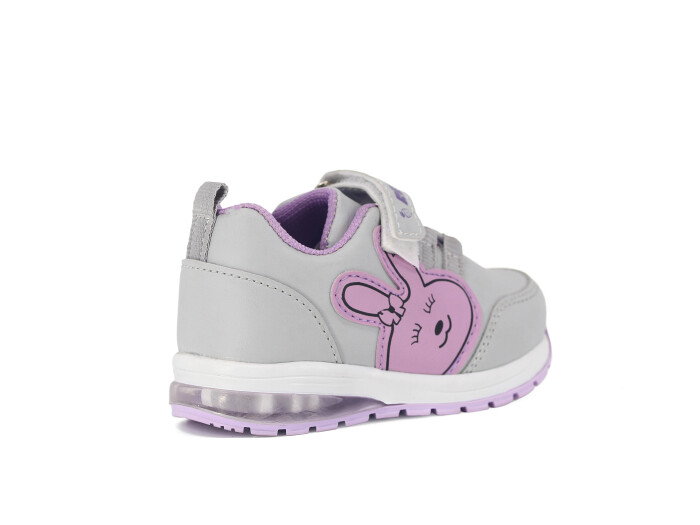 Remind Bebe RM-1071 Cırtlı Cilt Spor Ayakkabı Taş - Lila - 3