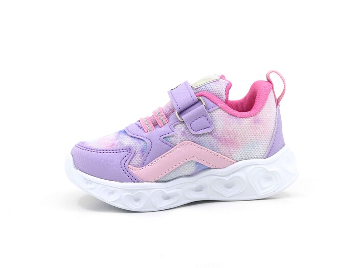Remind Bebe RM-2160 Işıklı Anorak Spor Ayakkabı Lila - Pembe - Thumbnail