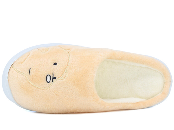 Riyam Zenne Poli Gondol Nakılşı Ev Terliği Tavşanlı Krem - 2