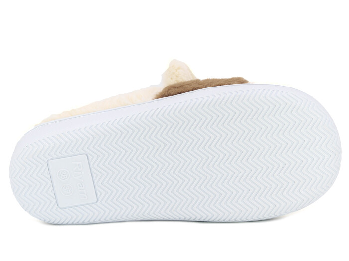 Riyam Zenne Yeni Gondol Kedili Ev Terliği Ekru - 3