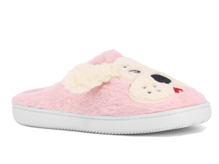 Riyam Zenne Yeni Gondol Köpekli Ev Terliği Pudra - Riyam