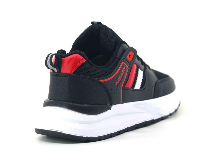 Roller Merdane 019 Anorak Spor Ayakkabı Siyah - Kırmızı