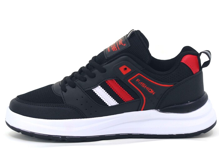 Roller Merdane 019 Anorak Spor Ayakkabı Siyah - Kırmızı