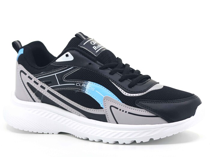 Roller Merdane 025 Anorak Spor Ayakkabı Siyah - Turkuaz