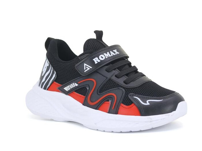 Romax Filet 3006 Anorak Spor Ayakkabı Siyah - Kırmızı