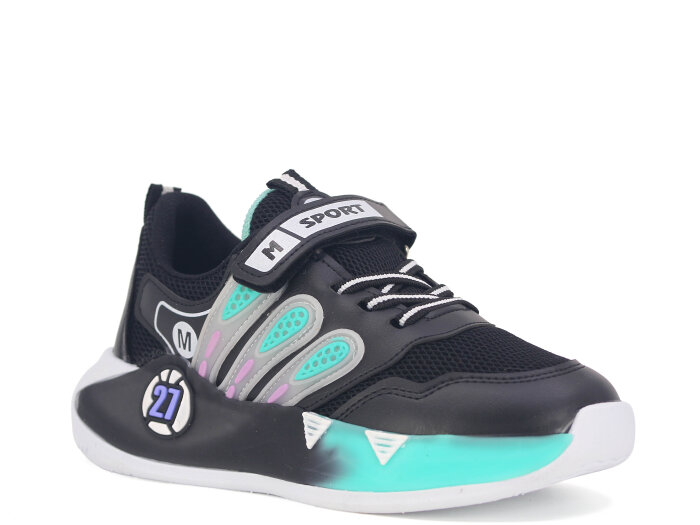 Romax Filet 4002 Sport Line Anorak Spor Ayakkabı Siyah - Yeşil 