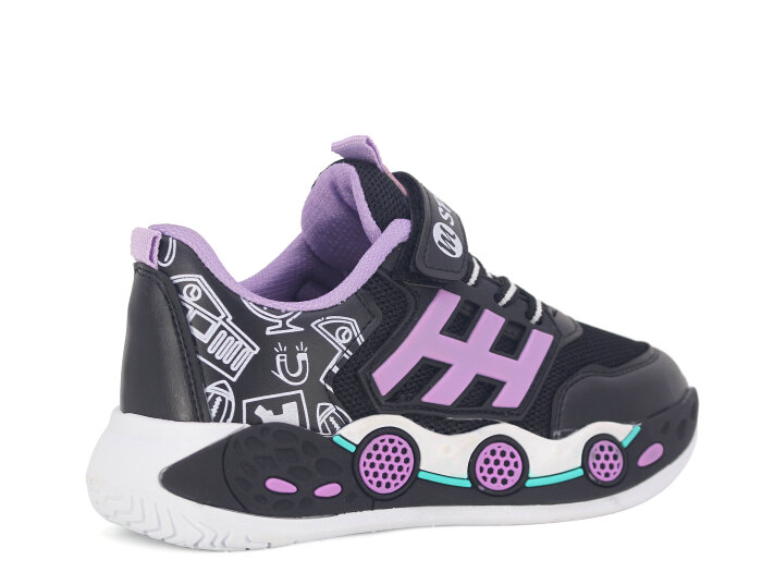 Romax Filet 4004 Sport Line Anorak Spor Ayakkabı Siyah - Lila - 3