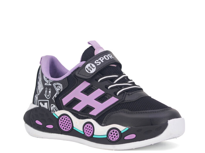 Romax Filet 4004 Sport Line Anorak Spor Ayakkabı Siyah - Lila - 1