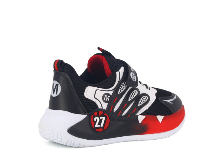 Romax Patik 4002 Sport Line Anorak Spor Ayakkabı Siyah - Kırmızı - 3
