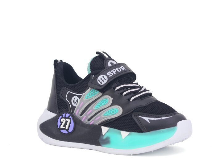 Romax Patik 4002 Sport Line Anorak Spor Ayakkabı Siyah - Yeşil - Romax