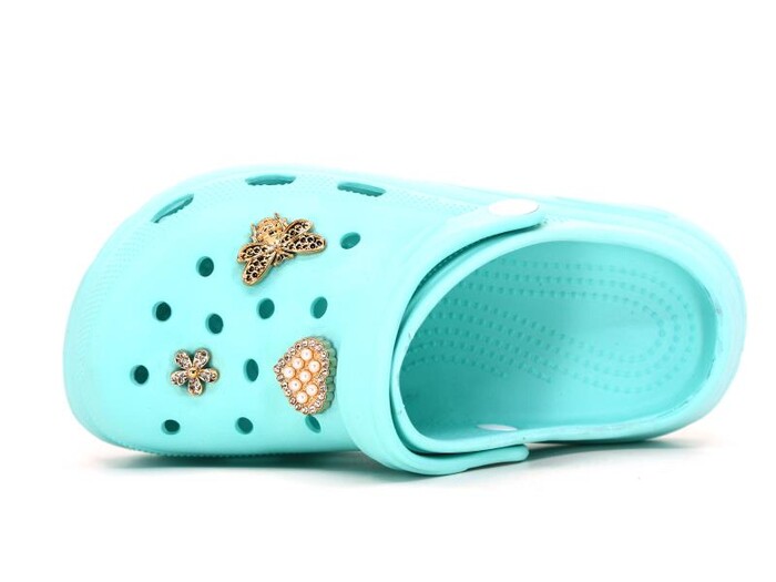 Rooster Filet 325-T Taşlı Kutulu Eva Cross Terlik Turkuaz - 2