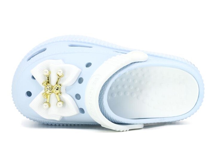 Rooster Zenne 224-C Kutulu Eva Cross Terlik Mavi - Beyaz - Rooster (1)