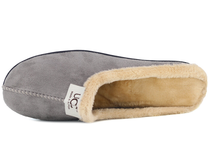 Rose Zenne UCC Gondol Peluşlu Ev Terliği Gri - Rose (1)