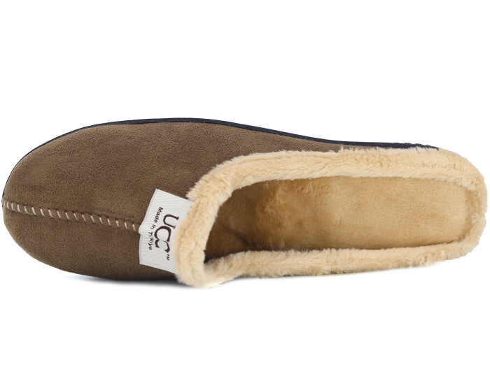 Rose Zenne UCC Gondol Peluşlu Ev Terliği Kahve - 2