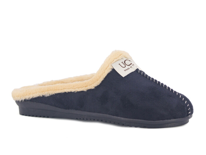 Rose Zenne UCC Gondol Peluşlu Ev Terliği Siyah - 1