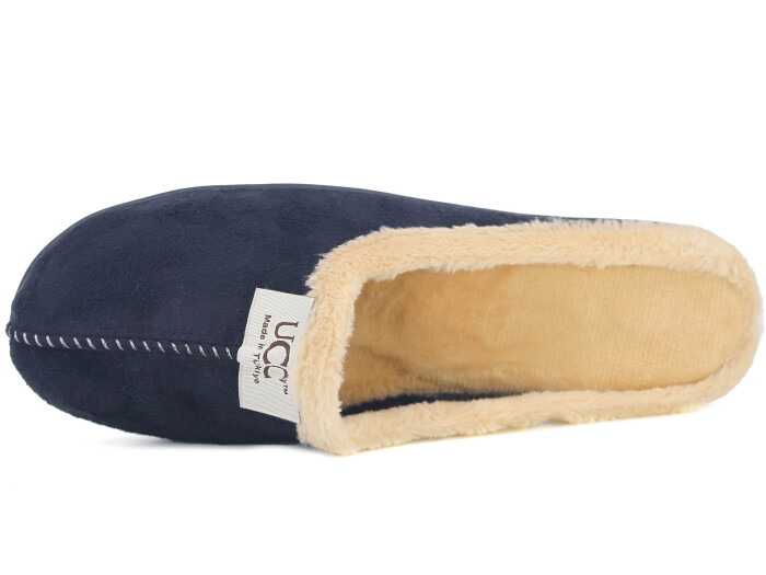 Rose Zenne UCC Gondol Peluşlu Ev Terliği Siyah - Rose (1)