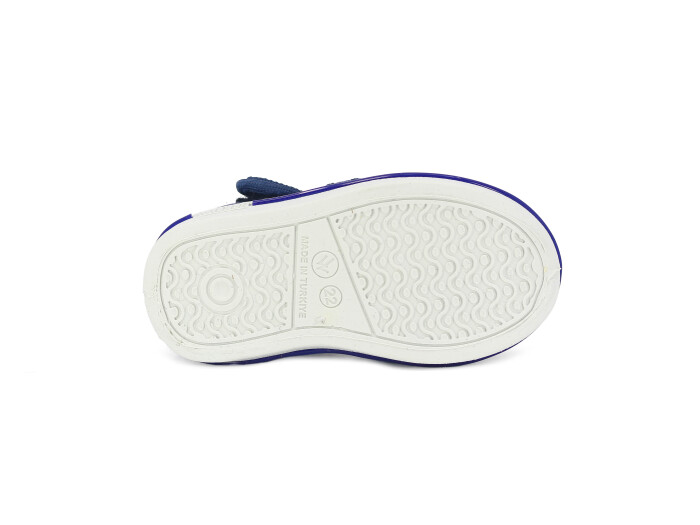 Şahgül Bebe 501 Kelebek Figürlü Keten Ayakkabı Kot - 3