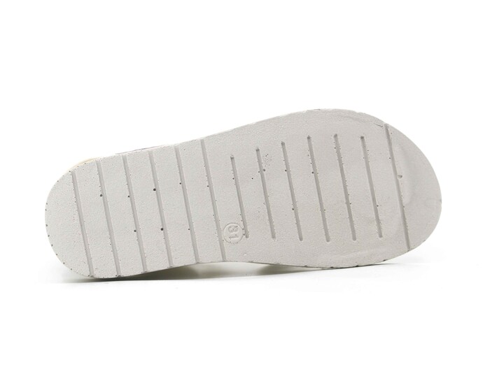 Şahgül Filet 1352 Kız Sandalet Beyaz Rugan - 3