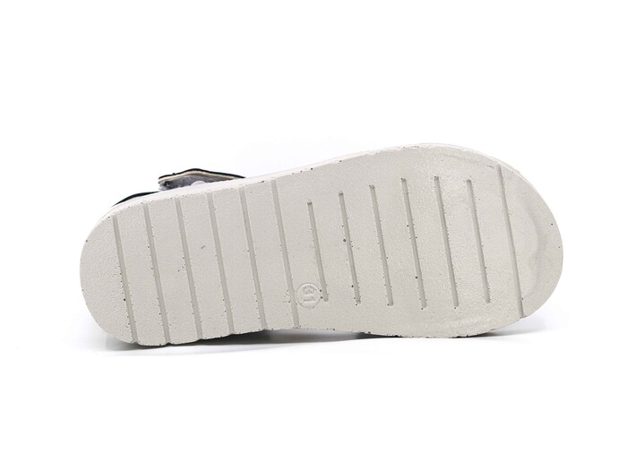 Şahgül Filet 1355 Kız Sandalet Siyah Rugan