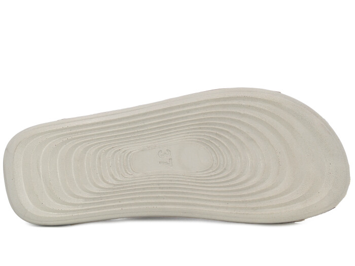 Şahgül Zenne 5303 Çift Toka Monta Günlük Terlik Bej - 3