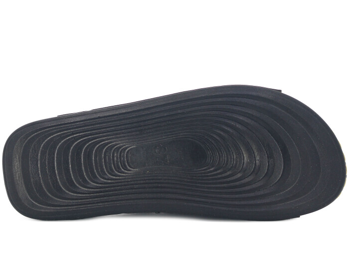 Şahgül Zenne 5303 Çift Toka Monta Günlük Terlik Siyah Cilt - 3