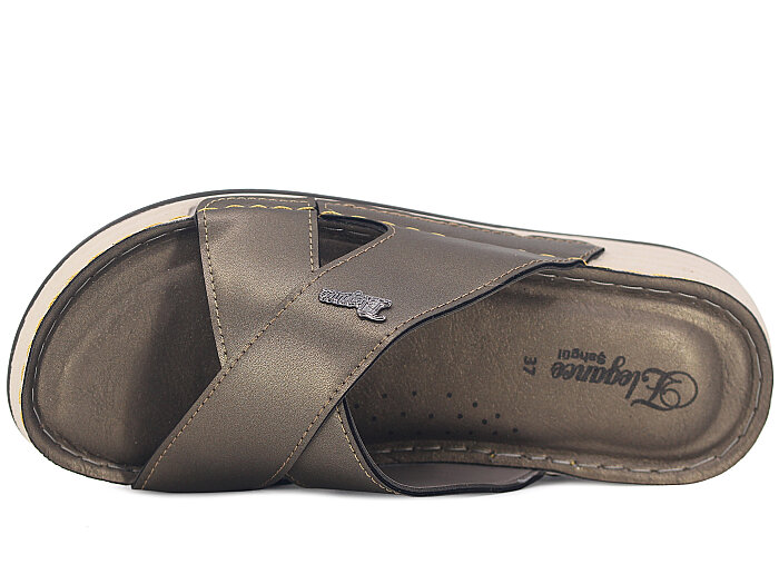 Şahgül Zenne 5602 Monta Günlük Terlik Platin - Şahgül (1)