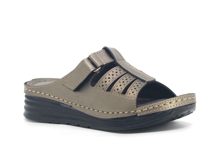 Şahgül Zenne 5701 Monta Günlük Terlik Platin - Şahgül