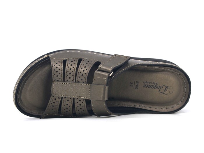 Şahgül Zenne 5701 Monta Günlük Terlik Platin - Şahgül (1)