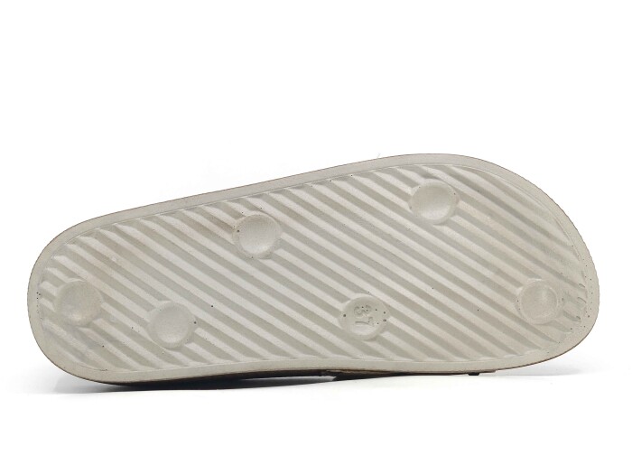 Şahgül Zenne 7304 Cırtlı Monta Kutulu Günlük Terlik Platin - 3