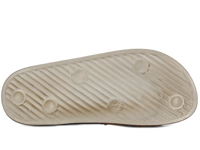 Şahgül Zenne 7304 Cırtlı Monta Kutulu Günlük Terlik Taba - 3