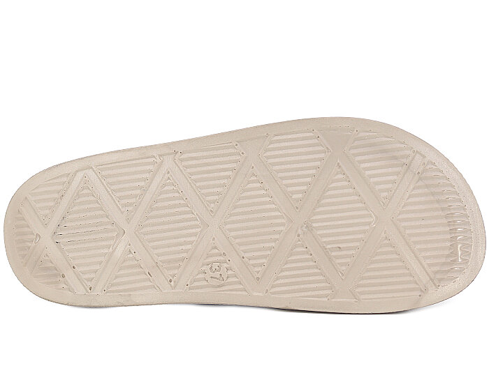 Şahgül Zenne 7528 Çift Toka Simli Monta Kutulu Günlük Terlik Altın - 3