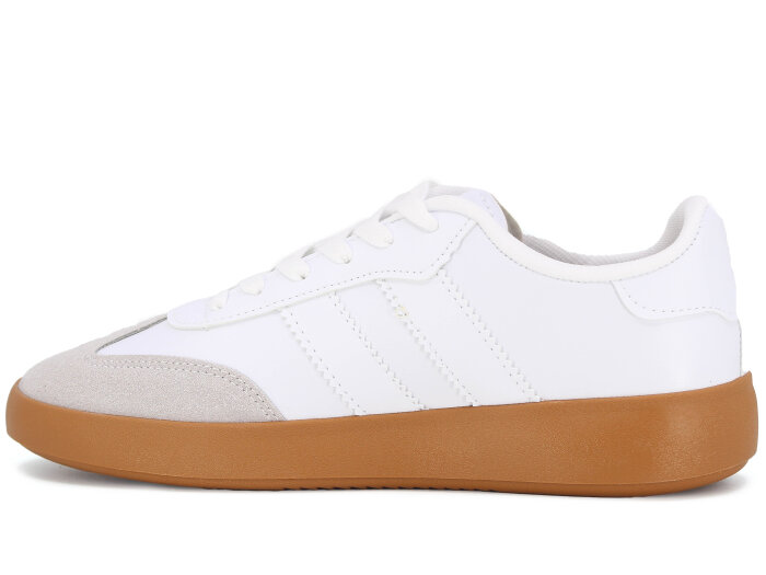 Savista Zenne Samba Çift Bantlı Spor Ayakkabı Beyaz - Beyaz - Savista (1)