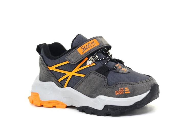 Scorx Patik 122 Kısa Trekking Bot Füme - Turuncu - Scorx