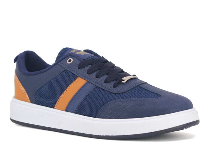 Scrooll Merdane 013 Anorak Spor Ayakkabı Lacivert - Taba - 1