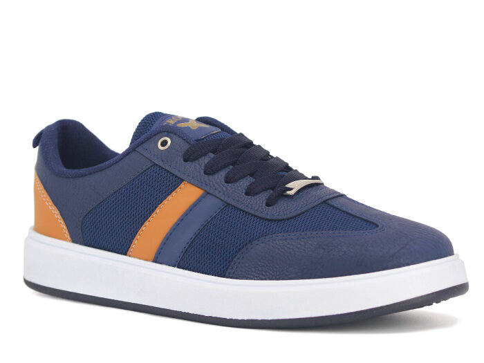 Scrooll Merdane 013 Anorak Spor Ayakkabı Lacivert - Taba - Scrooll