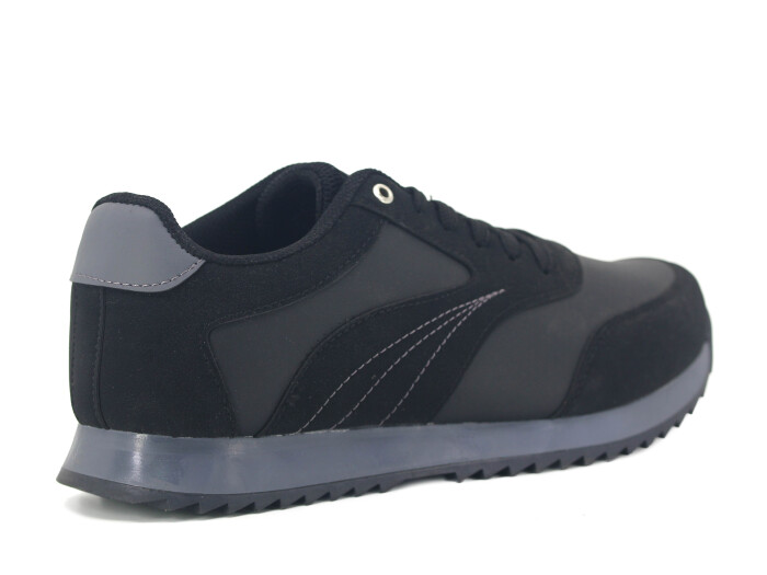 Scrooll Merdane 025 Cilt Spor Ayakkabı Siyah - Füme - 3