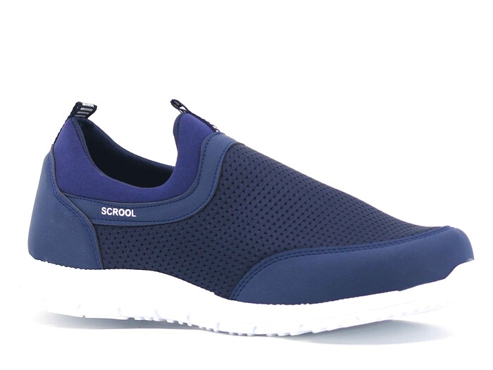 Scrooll Merdane 112 Battal Aqua Spor Ayakkabı Lacivert 