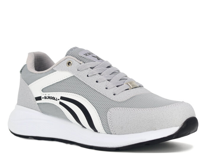 Scrooll Merdane 444 Anorak Spor Ayakkabı Buz - Siyah - Scrooll