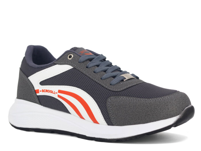 Scrooll Merdane 444 Anorak Spor Ayakkabı Füme - Turuncu - 1