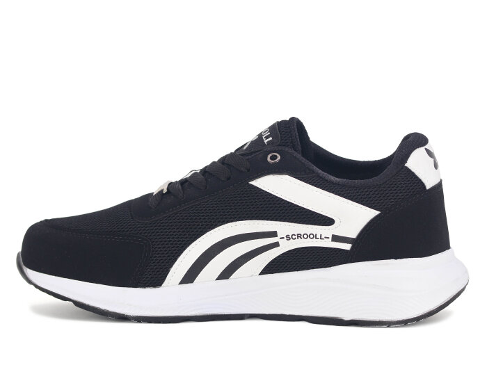Scrooll Merdane 444 Anorak Spor Ayakkabı Siyah - Beyaz - Scrooll