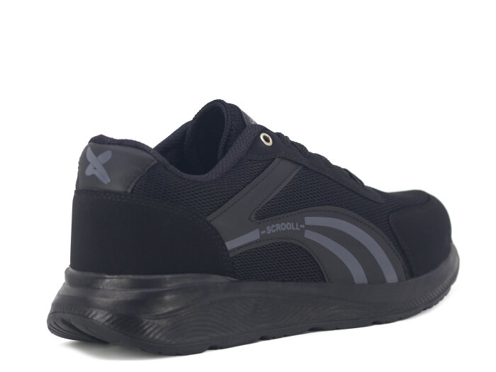 Scrooll Merdane 444 Anorak Spor Ayakkabı Siyah - Füme - 3