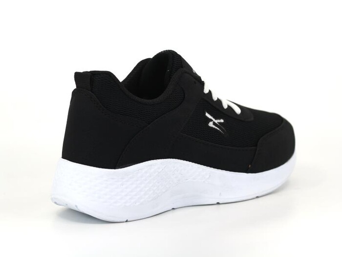 Scrooll Zenne X9 Anorak Bağcıklı Spor Ayakkabı Siyah - Beyaz