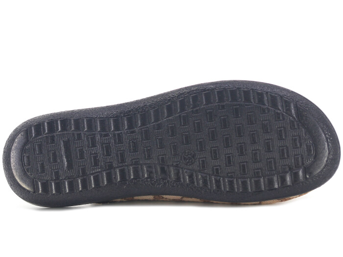 Extra Soft Zenne ZH007 Ev Terliği Gri - 3