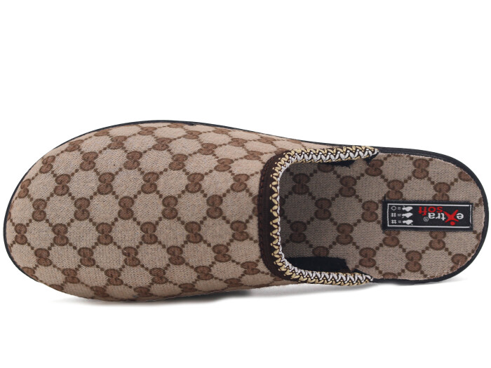 Extra Soft Zenne ZH007 Ev Terliği Gri - Extra Soft (1)