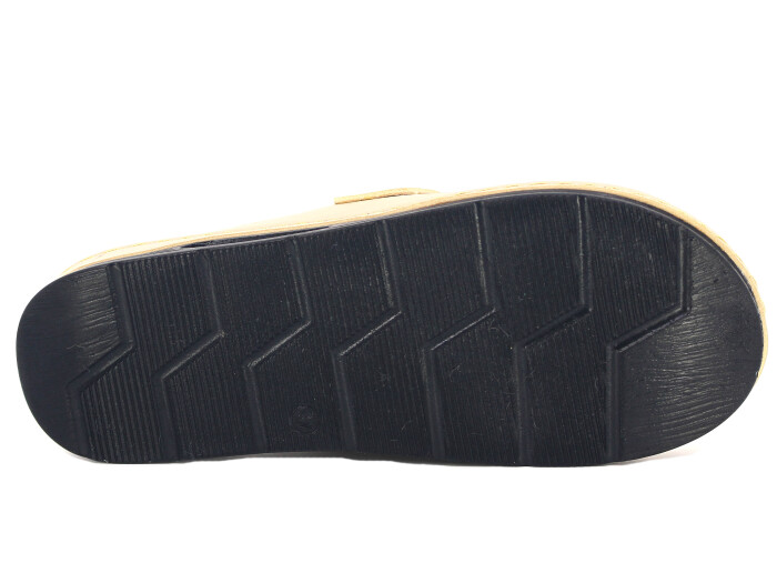 Serra Zenne 1507 Monta Kışlık Kapalı Kapalı Terlik Krem - 3