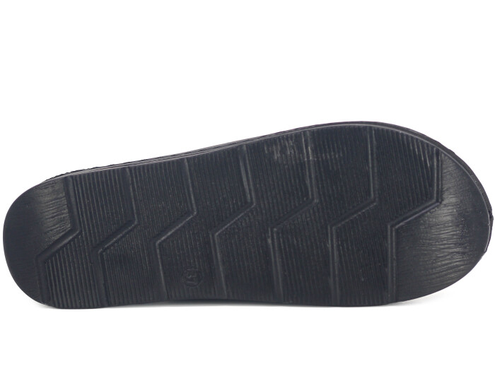 Serra Zenne 1512 Monta Kışlık Kapalı Kapalı Terlik Siyah - 3