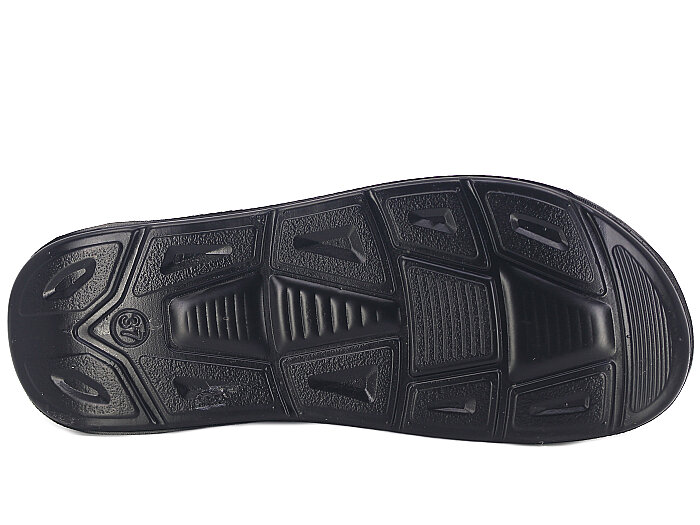 Serra Zenne 1518-1 Simli Kutulu Günlük Terlik Siyah - 3