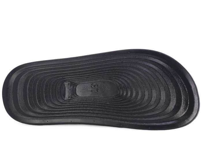 Serra Zenne 7002 Çift Bant Dikişli Kutulu Günlük Terlik Siyah - 3